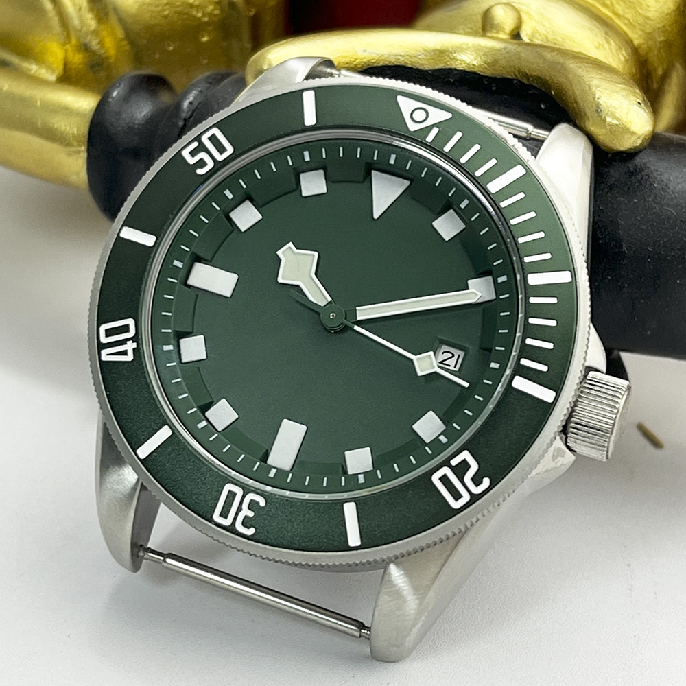 A1 Watches & Jewelry New York Photos - Militair groen heren automatisch mechanisch horloge