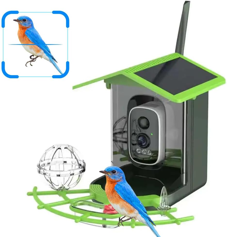 A1 Watches & Jewelry New York Photos - Real-time vogelobservatie WIFI-app Vogelvoeder Camera Volledige