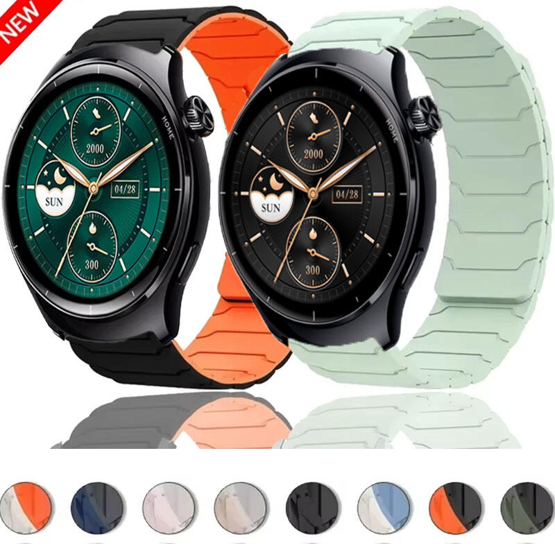 A1 Watches & Jewelry New York Photos - 22mm Sport Magnetische Siliconen Armband Voor