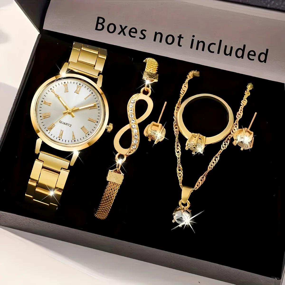 Jewelry Clasp Watches - 20266 stks/set Elegante Vrouwen Quartz Horloge