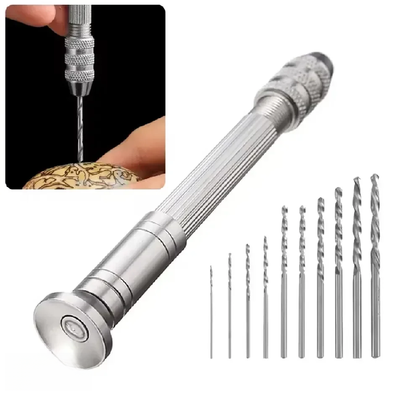 Watches & Jewelry Repair Center - 0.8-3.0mm Mini Handboor Houtbewerking Gereedschap Boren