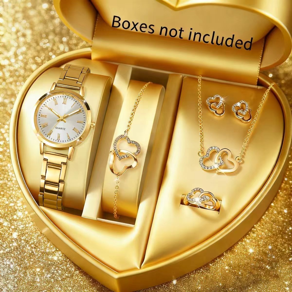 6 STKS Mode Dames Quartz Horlo - Jewelry Clasp Watches recensie en prijs
