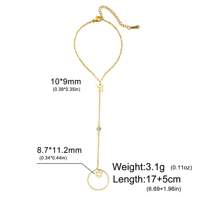 Joodse Davidster Hebreeuwse Le - Jewelry & Watches Company recensie en prijs