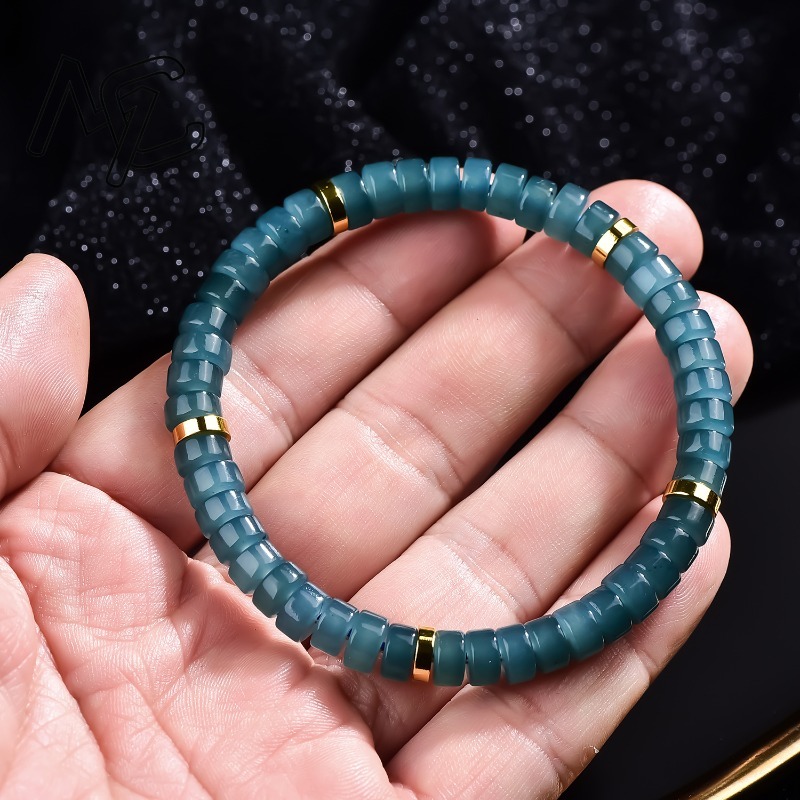 Natuurlijke Jadeïet Blauw Wate - Jewelry & Watches Company recensie en prijs