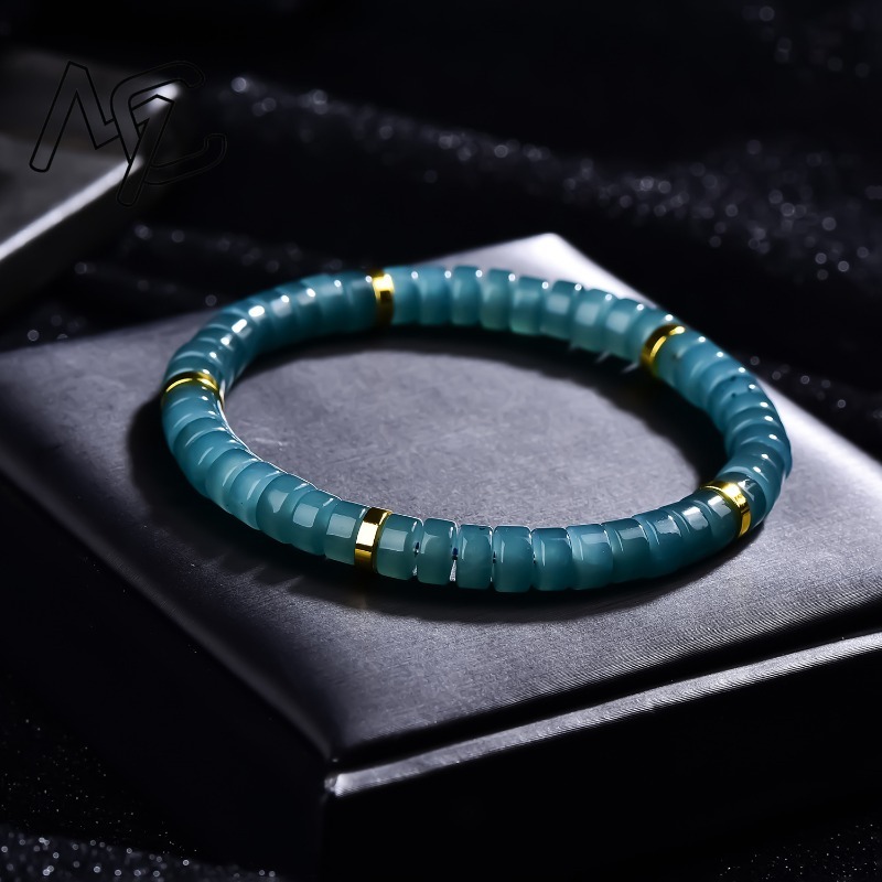 Natuurlijke Jadeïet Blauw Wate - Jewelry & Watches Company recensie en prijs