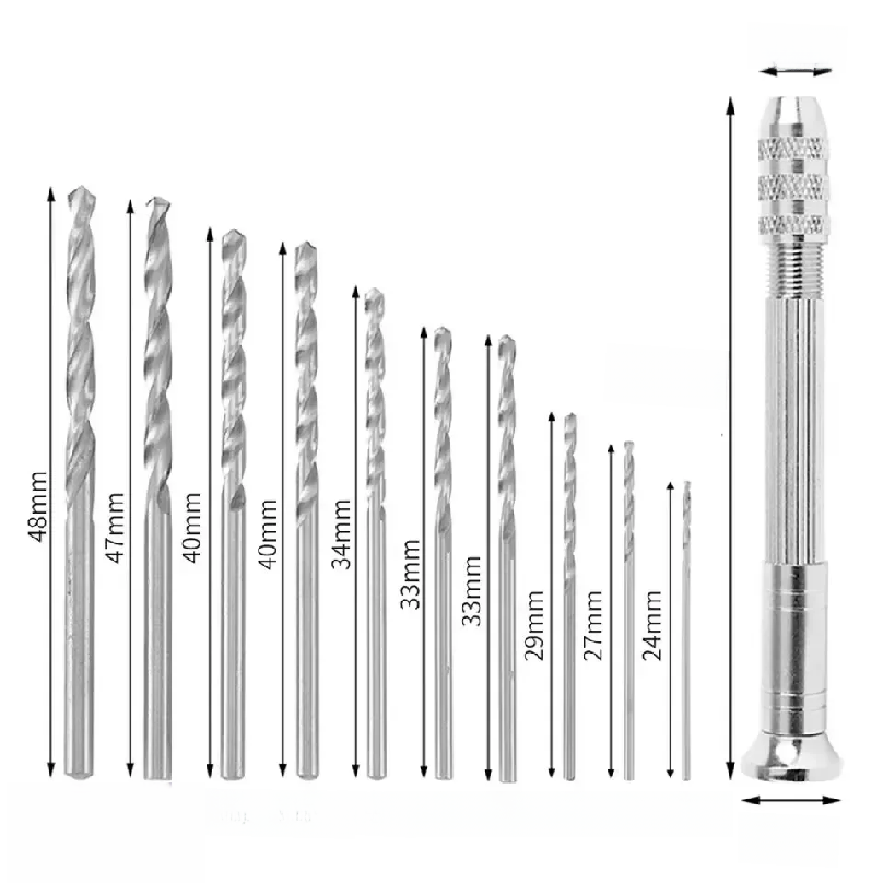 0.8-3.0mm Mini Handboor Houtbe - Watches & Jewelry Repair Center recensie en prijs