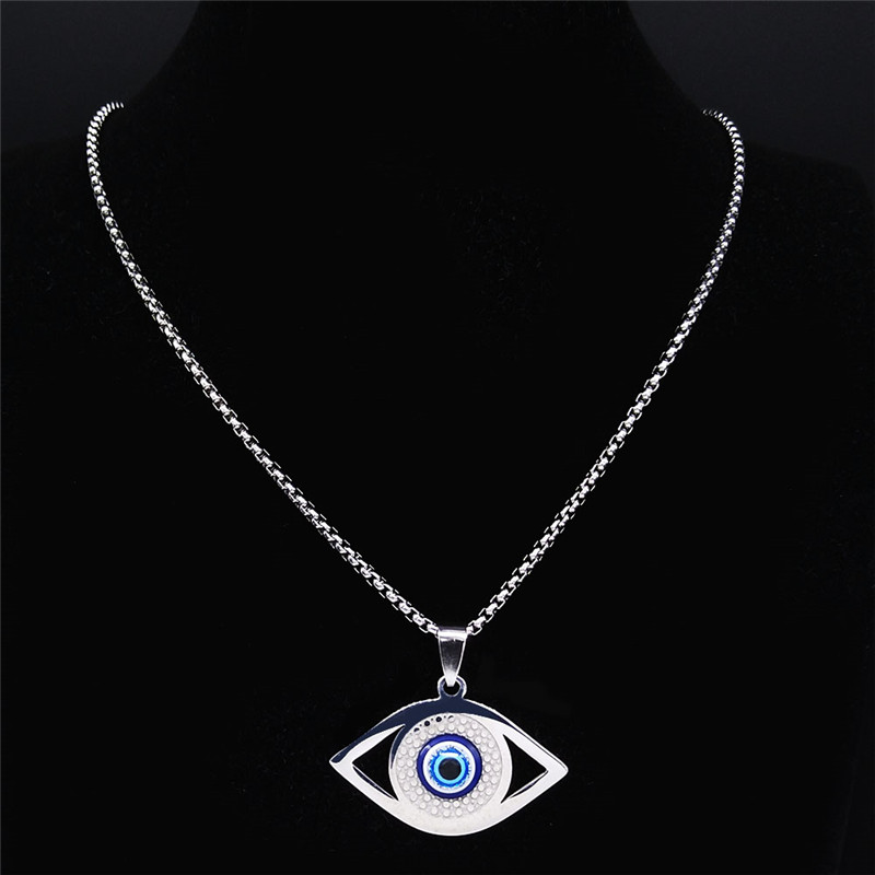 Islam Hamsa Evil Blue Eye kett - Jewelry & Watches Company recensie en prijs