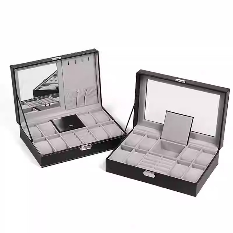 Leren horlogedoos Multifunctio - Jewelry And Watches Luxury Brand recensie en prijs