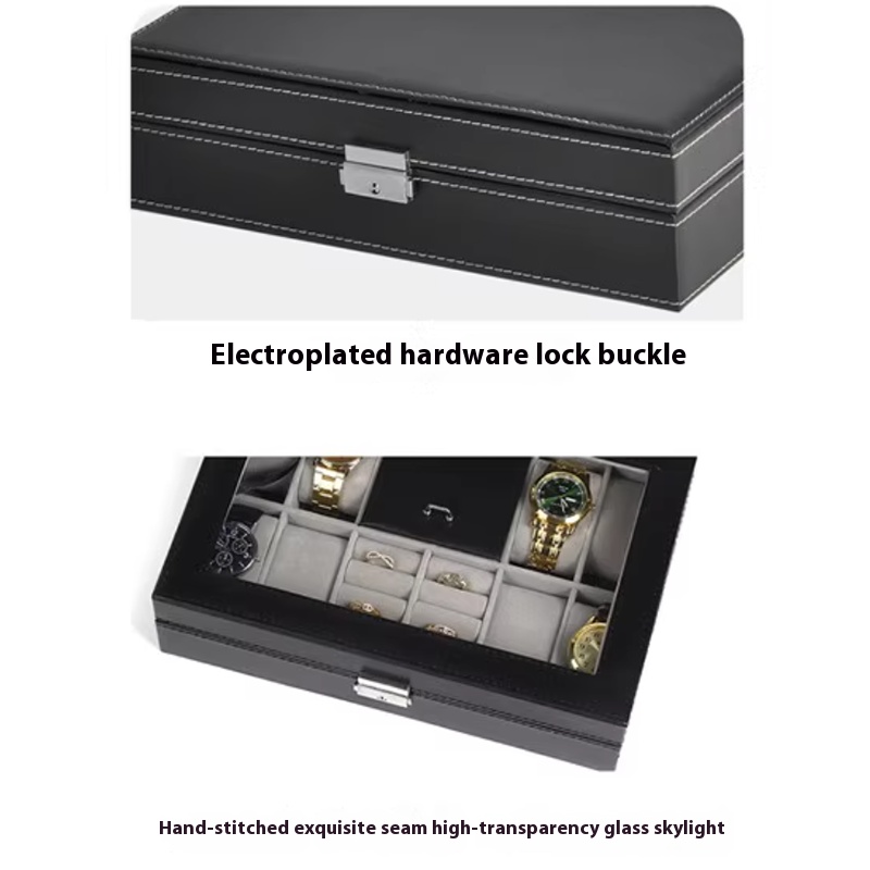 Leren horlogedoos Multifunctio - Jewelry And Watches Luxury Brand recensie en prijs