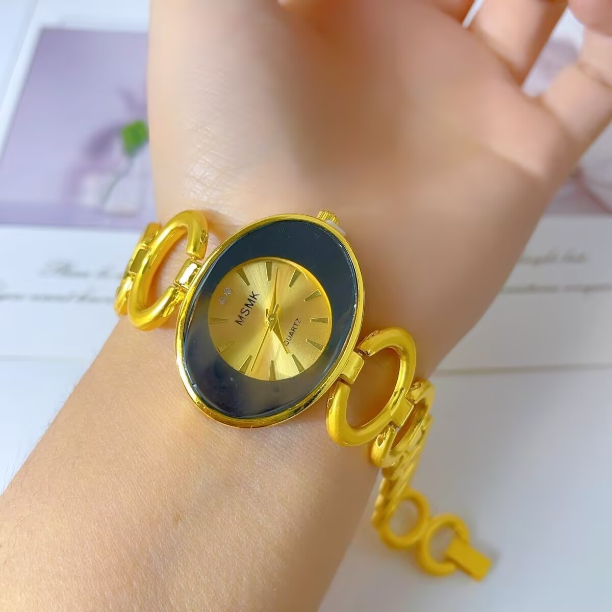 Nieuwe Amerikaanse 24K Verguld - Jewelry Clasp Watches recensie en prijs